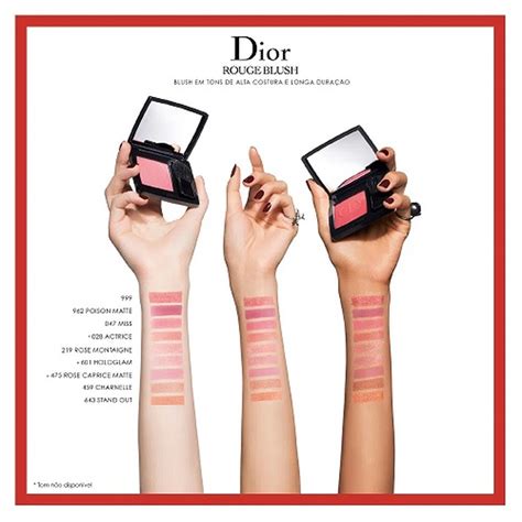 dior shimmer 999|dior rouge blush.